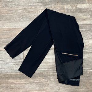 ADAY Clothing - Throw it Higher Leggings - Black with Gold Zippers (XS)